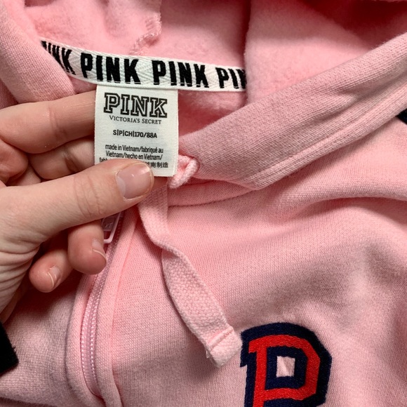 ❌SOLD❌VS PINK Perfect Full Zip Hoodie - Picture 5 of 5